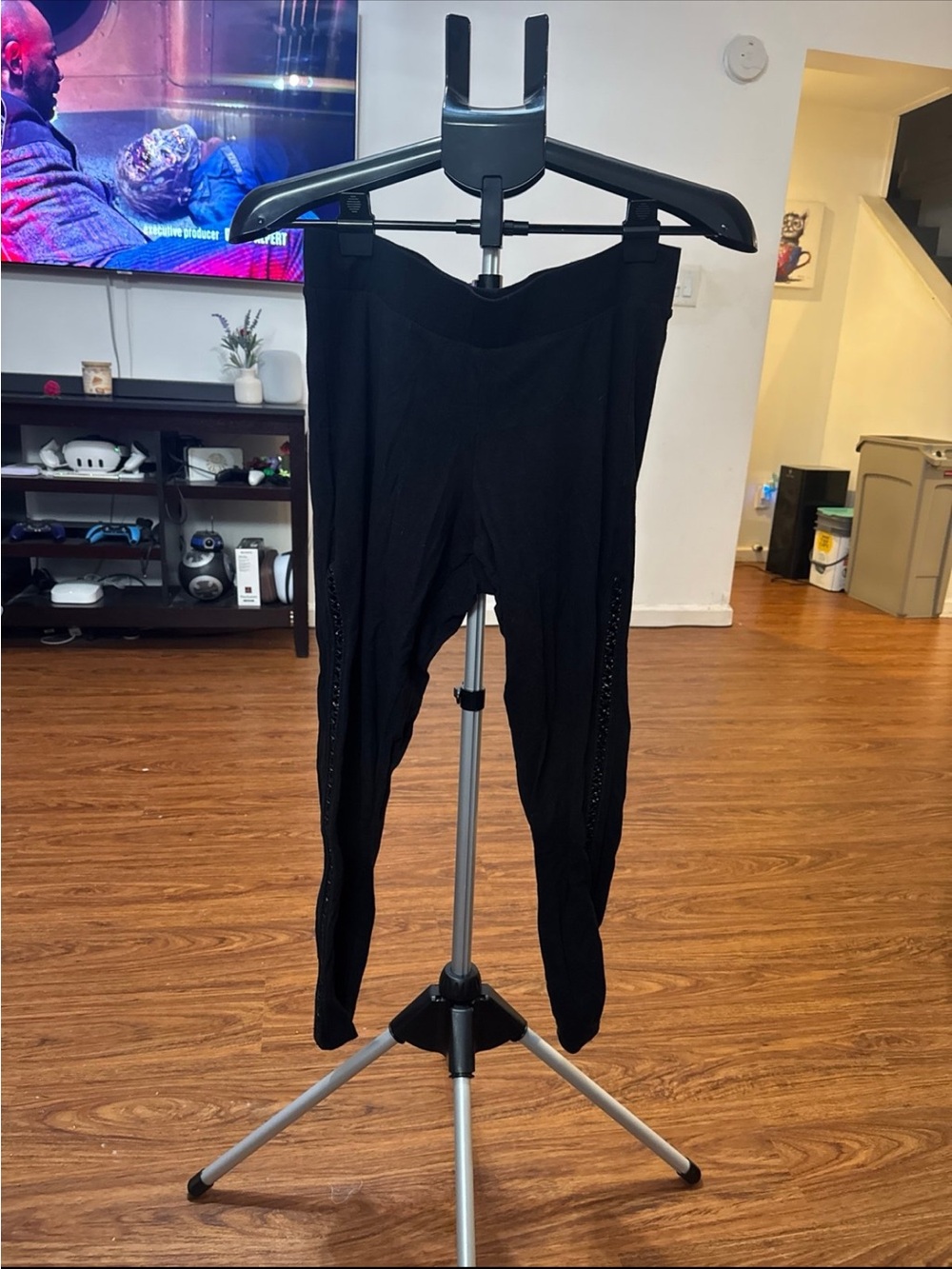 torrid Black Embellished Leggings